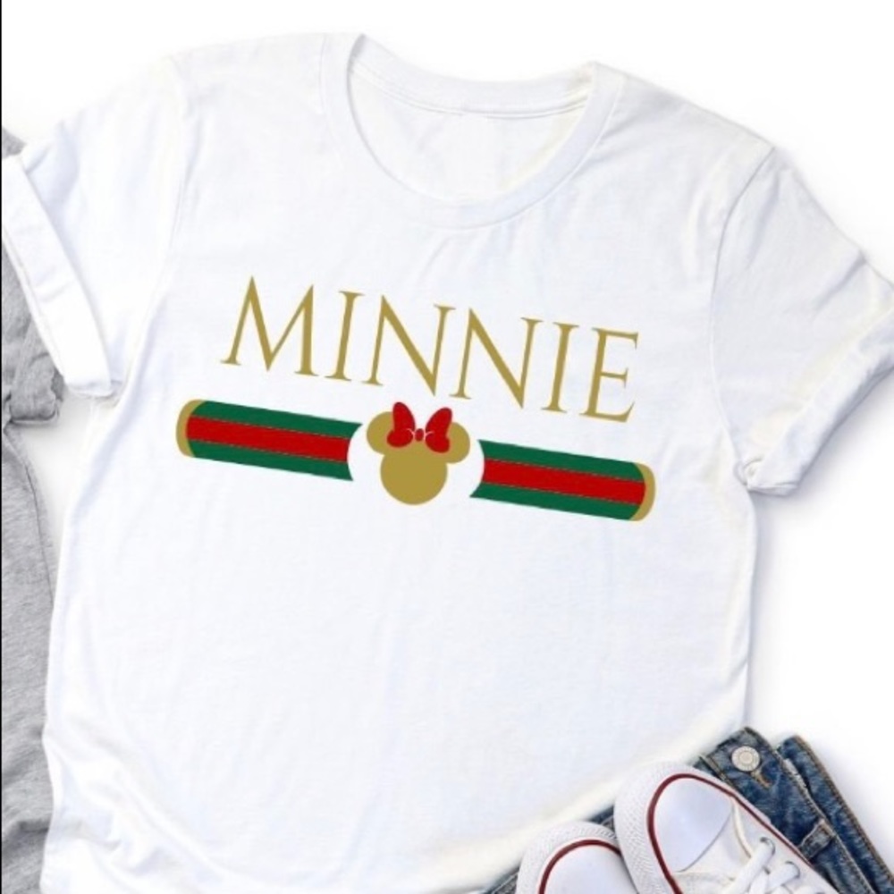 Minnie Mouse Designer-Inspired T-shirt, Medium